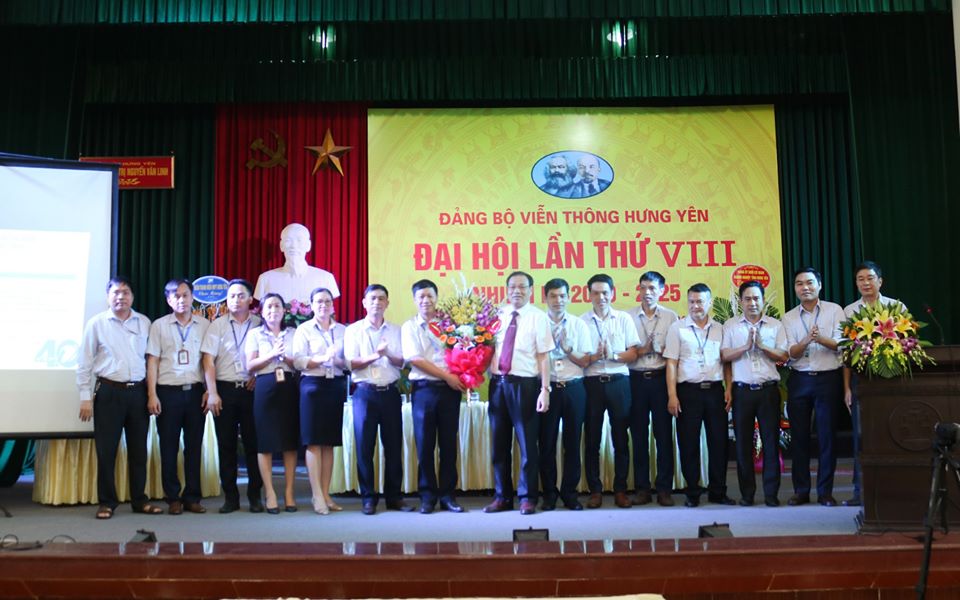 Đảng bộ VNPT Hưng Yên tổ chức thành công Đại hội lần thứ VIII nhiệm kỳ 2020-2025.