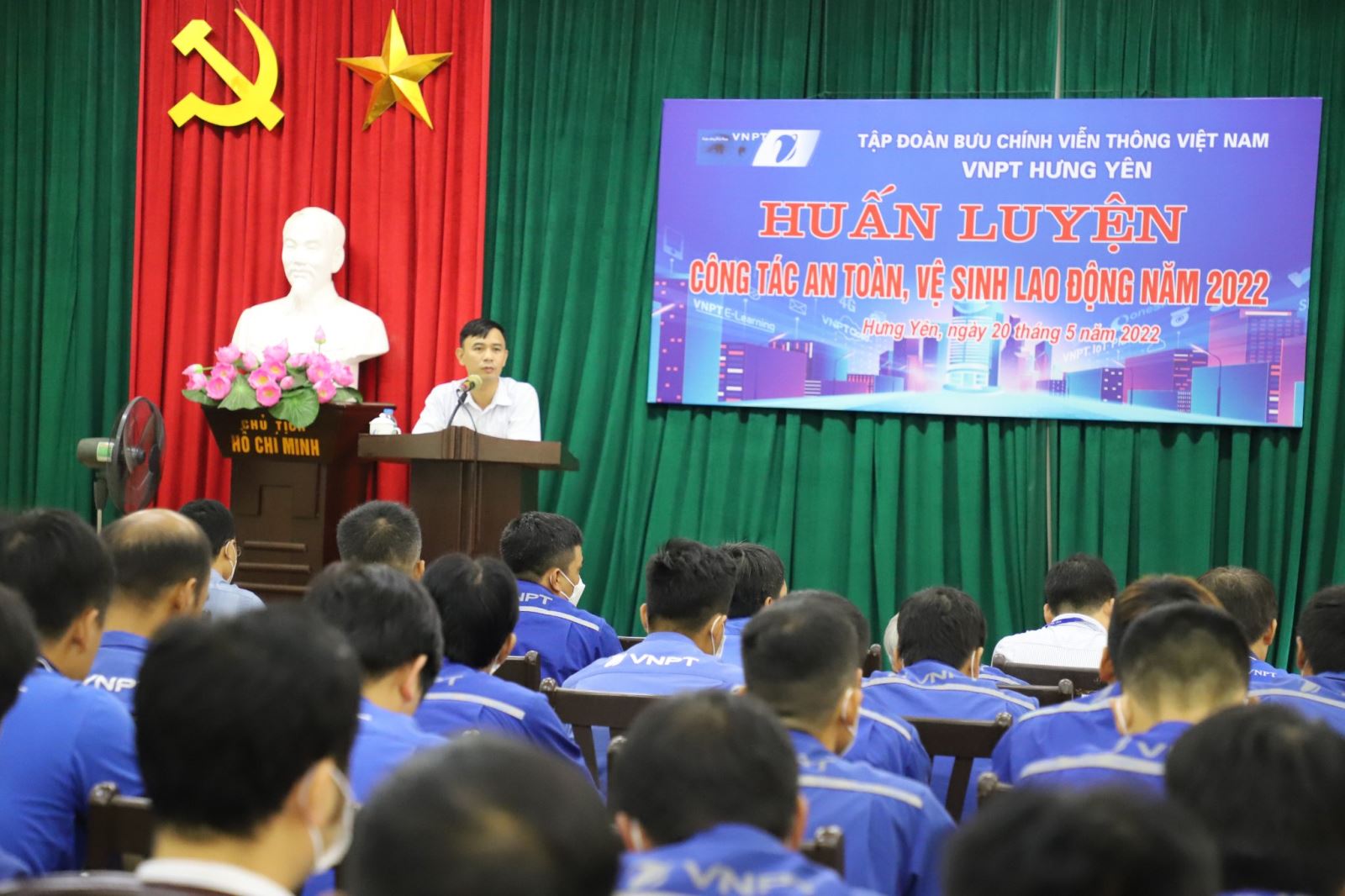 VNPT Hưng Yên huấn luyện an toàn lao động cho CBCNV