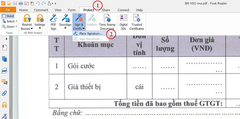  Hóa đơn điện tử VNPT: Cách ký điện tử trên file PDF trong 30 giây