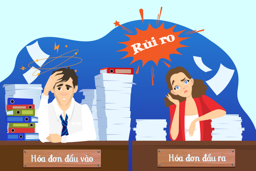 Tiềm ẩn nhiều rủi ro cho doanh nghiệp khi hóa đơn đầu vào cao hơn đầu ra